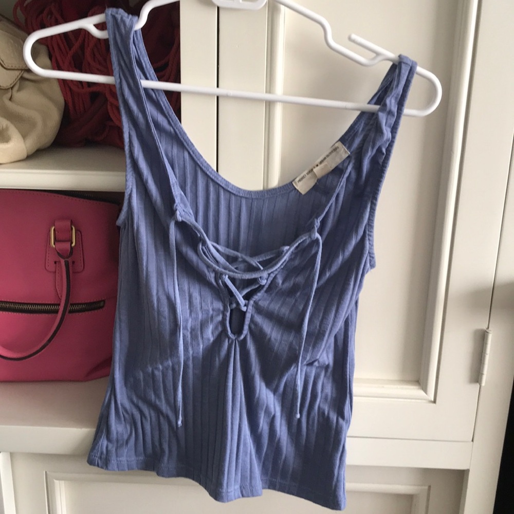 Brandy Melville blue top. Worn only once !!!